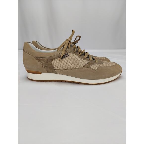 Mephisto Air Relax Ninia Women's Taupe With Metallic Lace-Up Sneaker Shoes US 11 - Picture 2 of 9